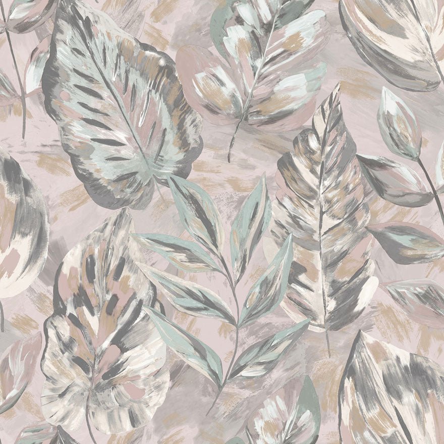Aralia Wallpaper - Pink - Holden Décor - 36113Wallpaper199