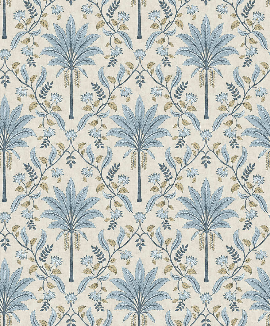 Ariara Wallpaper - Blue - Holden Décor - 91791Wallpaper199