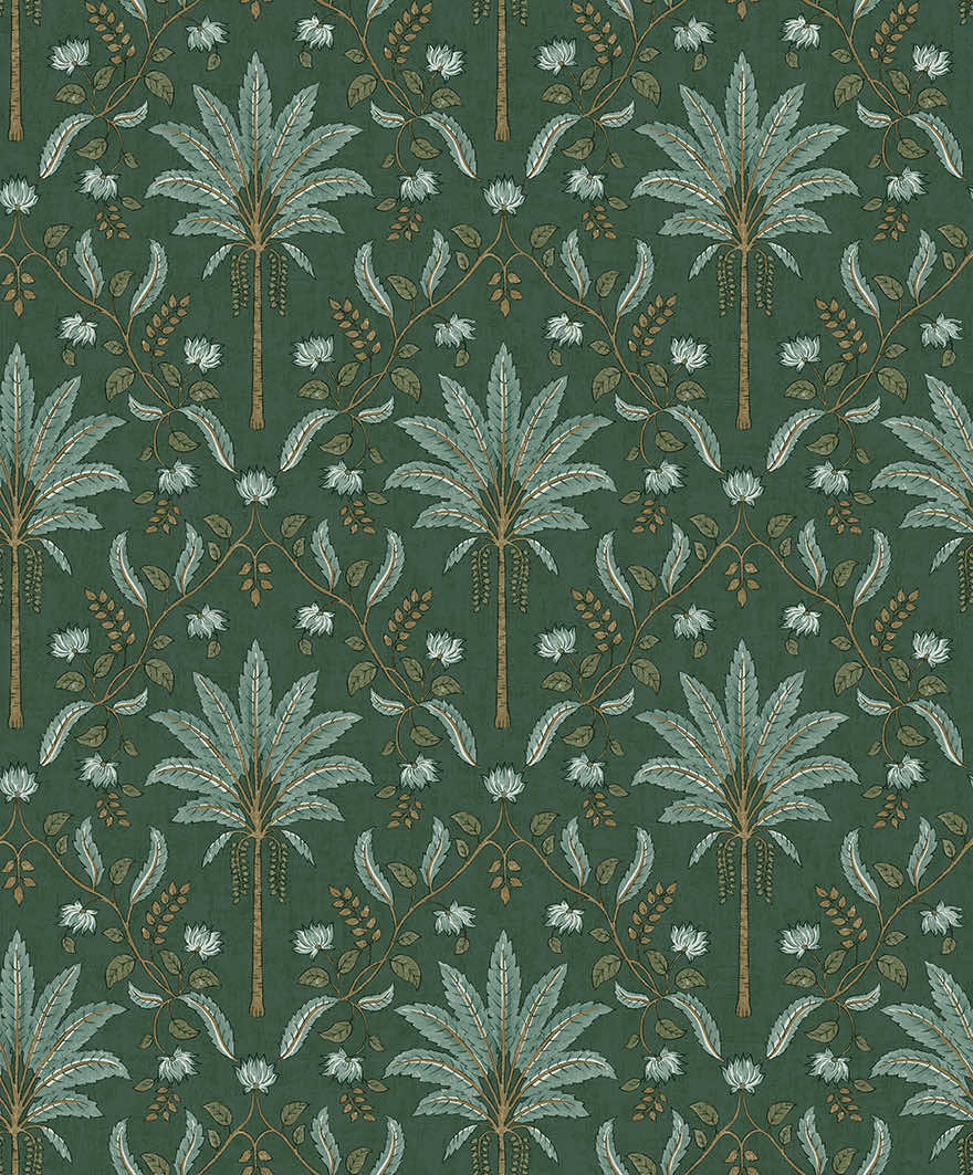 Ariara Wallpaper - Green - Holden Décor - 91790Wallpaper199