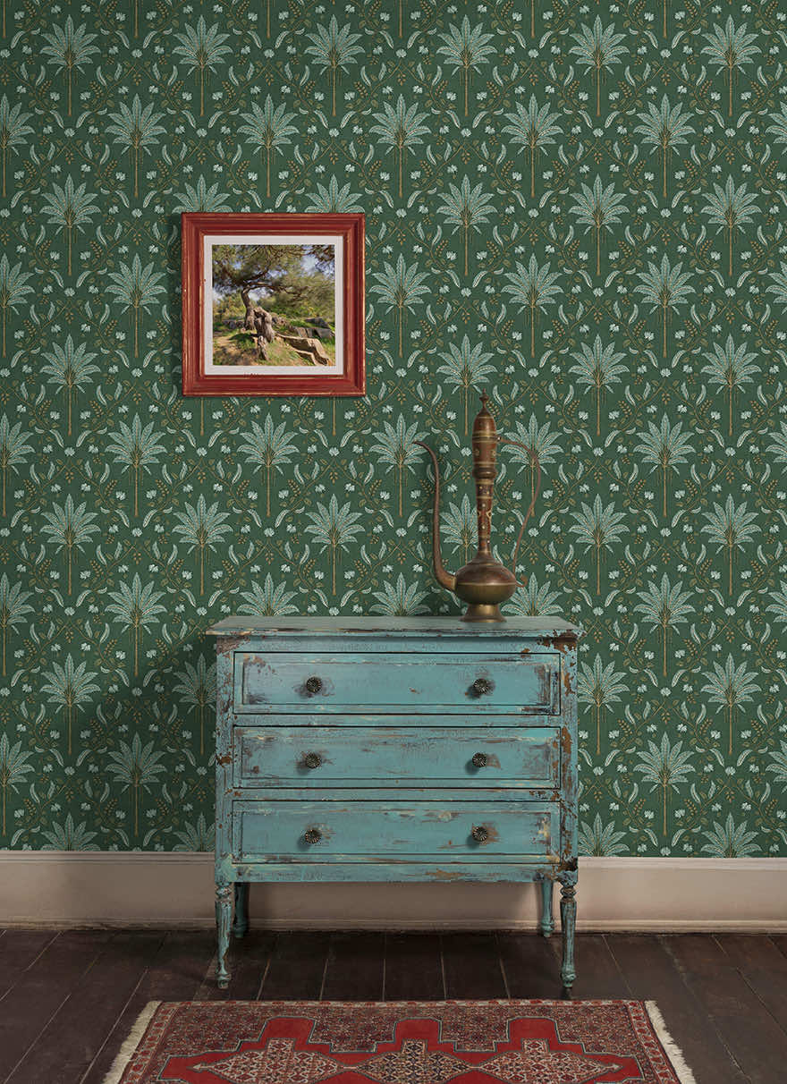 Ariara Wallpaper - Green - Holden Décor - 91790Wallpaper199