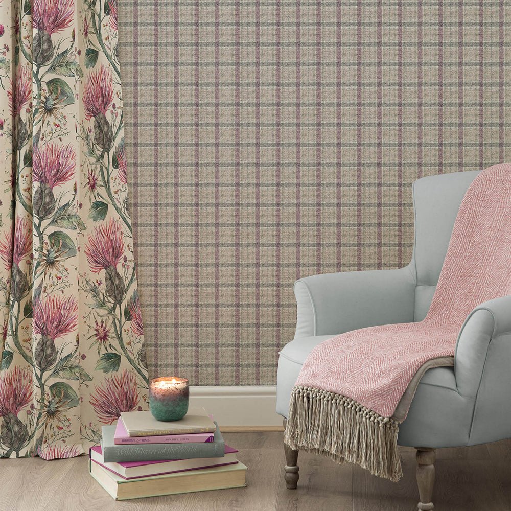 Arrochar Wallpaper - Heather - Voyage Maison - ARROCHA/WPO/HEAWallpaper199