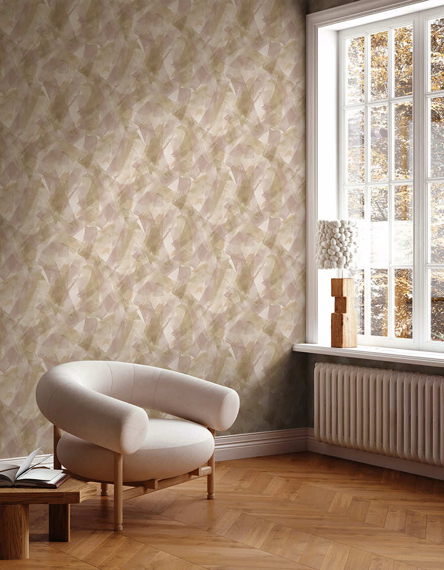 Artistry Wallpaper - Blush / Coral - Holden Décor - 36321Wallpaper199