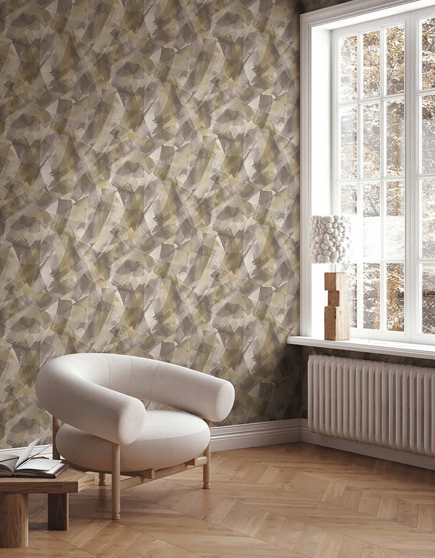 Artistry Wallpaper - Charcoal / Bronze - Holden Décor - 36320Wallpaper199