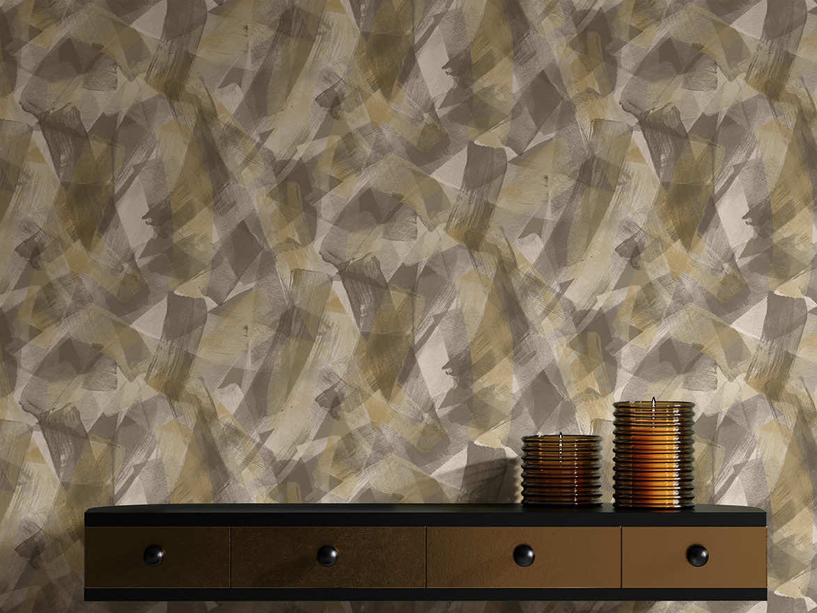 Artistry Wallpaper - Charcoal / Bronze - Holden Décor - 36320Wallpaper199