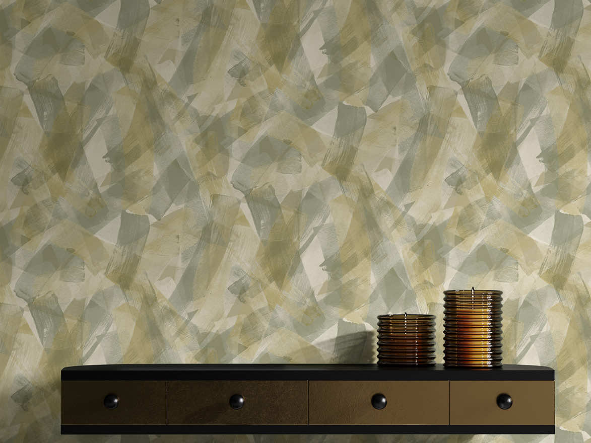 Artistry Wallpaper - Green / Beige - Holden Décor - 36322Wallpaper199