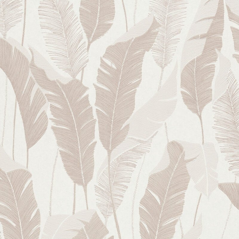 Arwen Delicate Feather Metallic Wallpaper - Beige - Erismann - 10344 - 02Wallpaper199