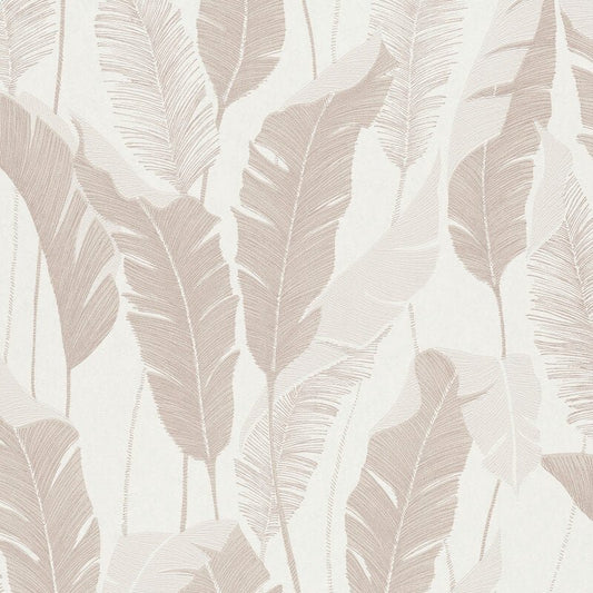 Arwen Delicate Feather Metallic Wallpaper - Beige - Erismann - 10344 - 02Wallpaper199