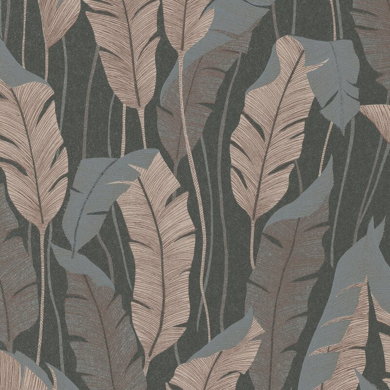 Arwen Delicate Feather Metallic Wallpaper - Brown - Erismann - 10344 - 47Wallpaper199