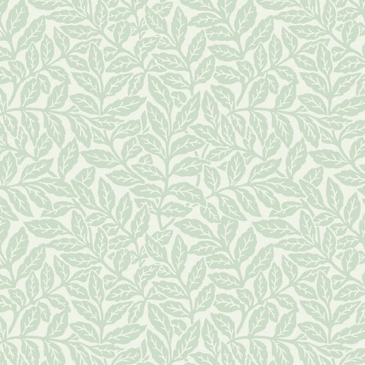 Ash Branch Floral Wallpaper - Light Moss - Crown - M1179Wallpaper199