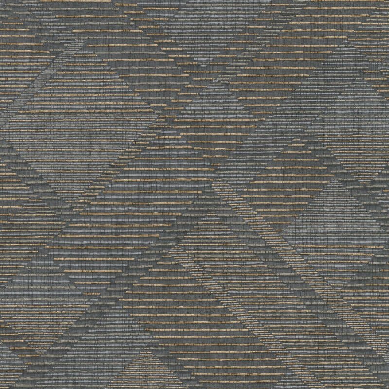Asperia Klee Geometric Wallpaper - Blue/Gold - Grandeco - A55401Wallpaper199