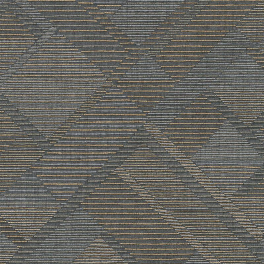 Asperia Klee Geometric Wallpaper - Blue/Gold - Grandeco - A55401Wallpaper199