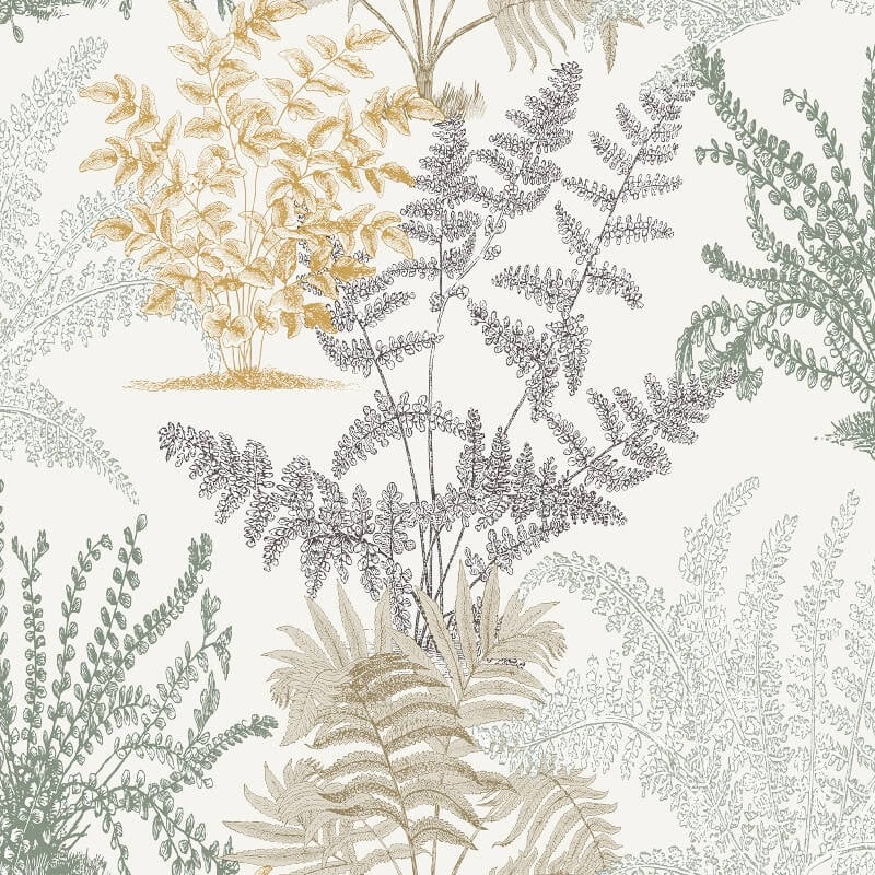 Asperia Lima Leaf Wallpaper - Cream Multi - Grandeco - A57101Wallpaper199