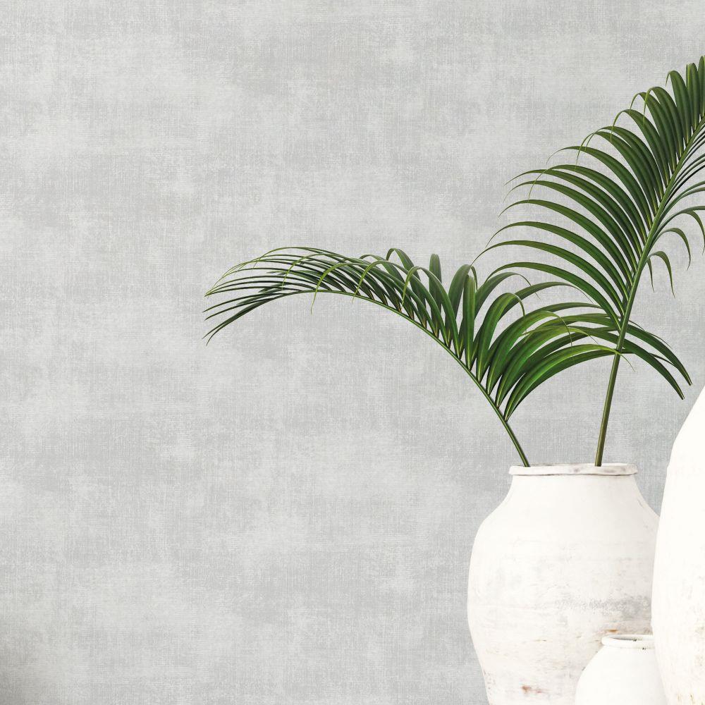 Atmosphere Metallic Linen Wallpaper - Grey - Galerie - G78253Wallpaper199