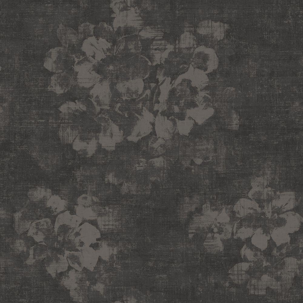Atmosphere Mystic Floral Wallpaper - Charcoal - Galerie - G78259Wallpaper199