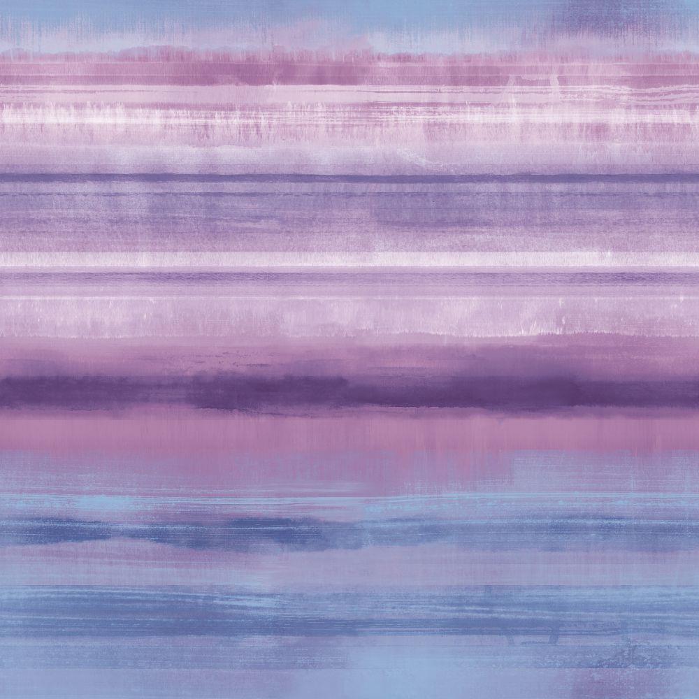 Atmosphere Skye Stripe Wallpaper - Purple - Galerie - G78266Wallpaper199