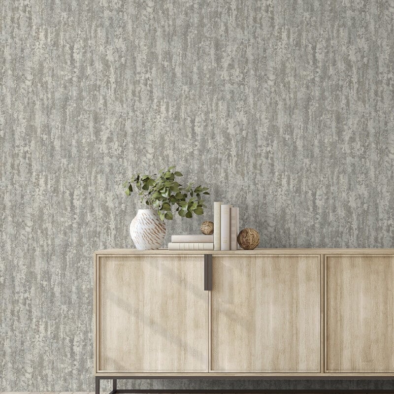 Attitude Rocks Concrete Effect Wallpaper - Taupe - Grandeco - A66903Wallpaper199