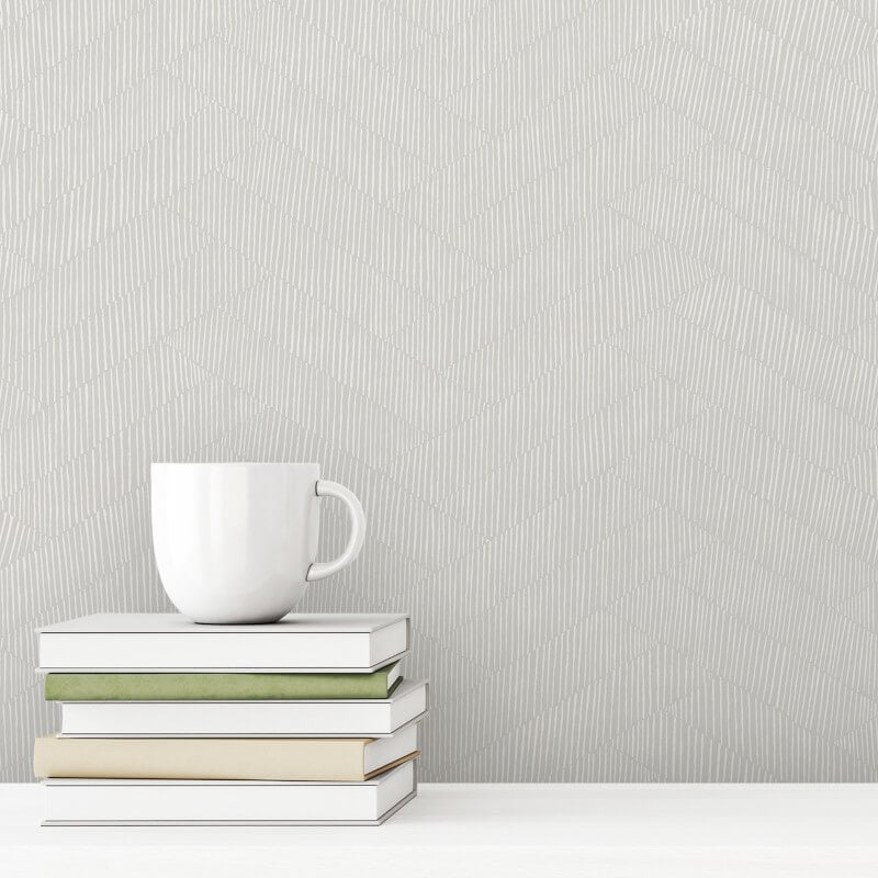Attitude Ruby Geometric Wallpaper - Grey - Grandeco - A65502Wallpaper199