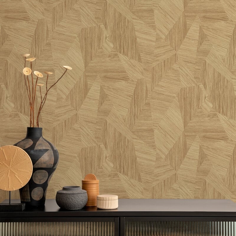 Attitude Talenso Geometric Wallpaper - Sand - Grandeco - A66602Wallpaper199