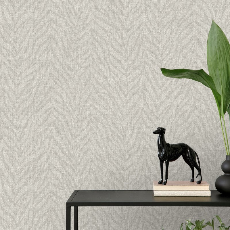 Attitude Zebra Animal Print Wallpaper - Neutral - Grandeco - A66701Wallpaper199