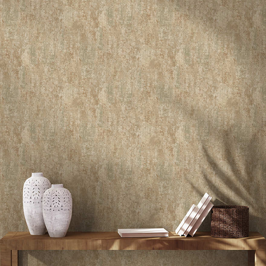 Austin Wallpaper - Rust / Beige - Holden Décor - 36336Wallpaper199