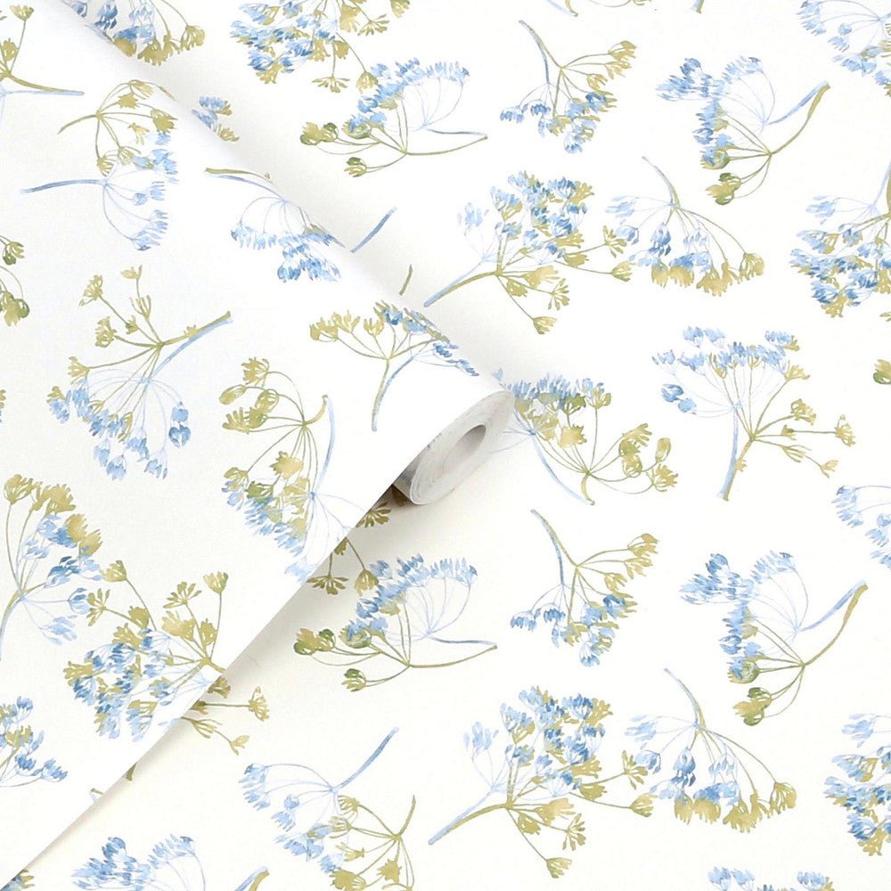 Avonbury Hedgerow Wallpaper - Green - Laura Ashley - 130102Wallpaper199