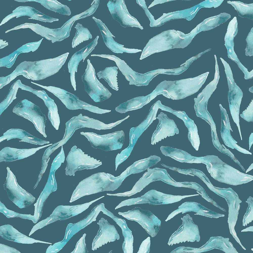 Balaya Wallpaper - Teal - Voyage Maison - BALAYA/WPO/TEAWallpaper199