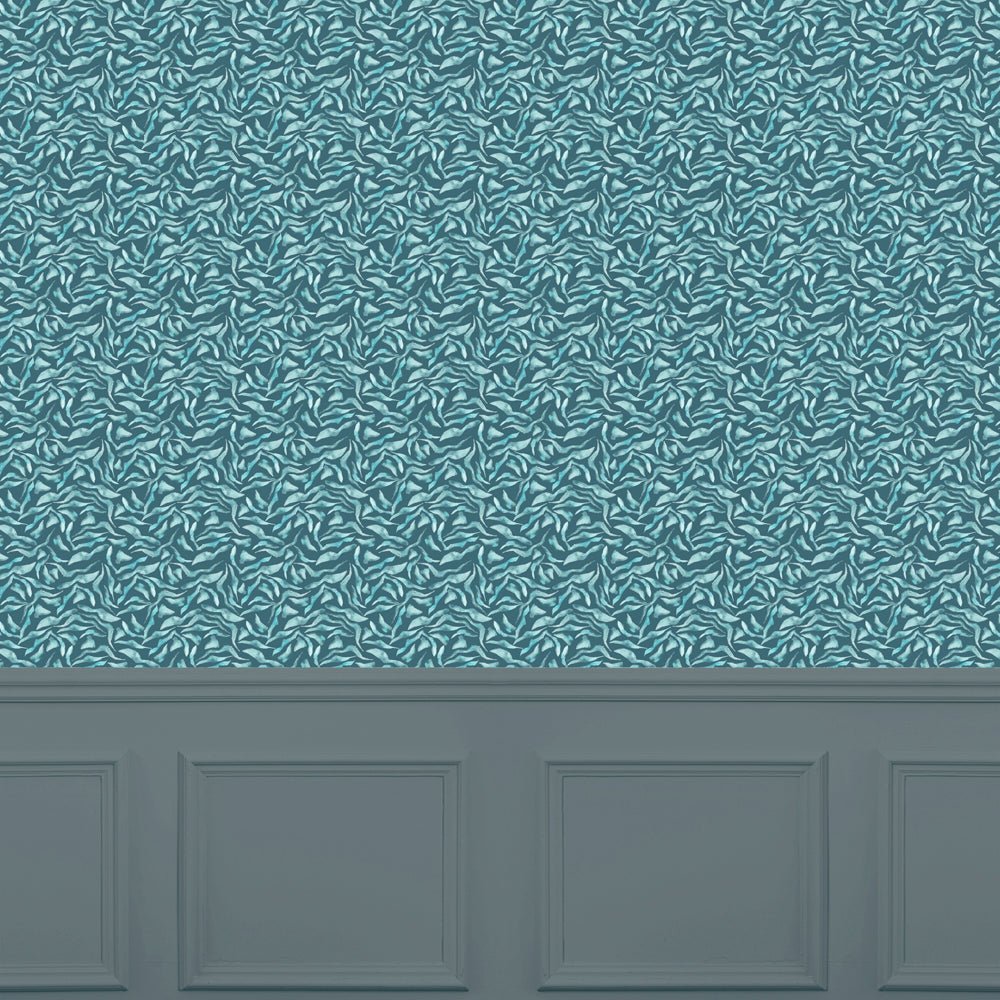 Balaya Wallpaper - Teal - Voyage Maison - BALAYA/WPO/TEAWallpaper199