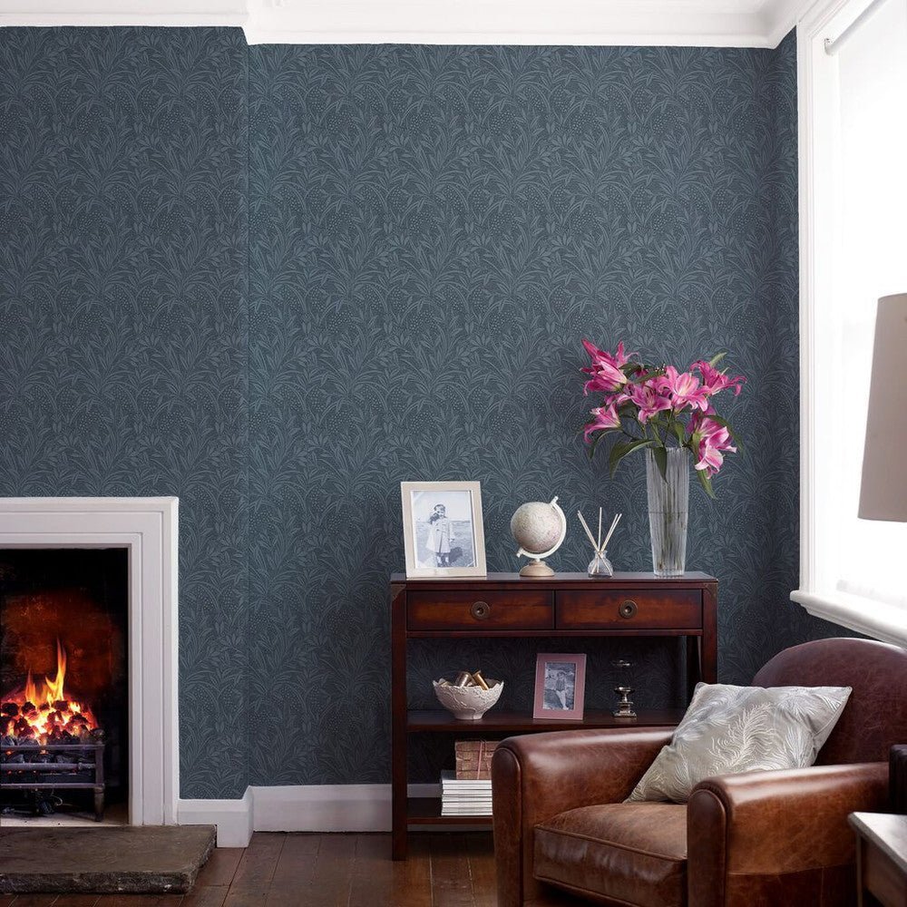 Barley Wallpaper - Dusky Seaspray - Laura Ashley - 113339Wallpaper199