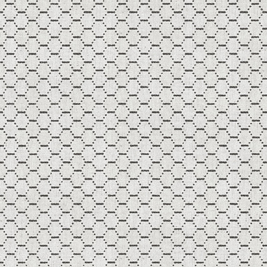 Bazaar Honey Comb Wallpaper - Grey / Black - Galerie - G78293Wallpaper199