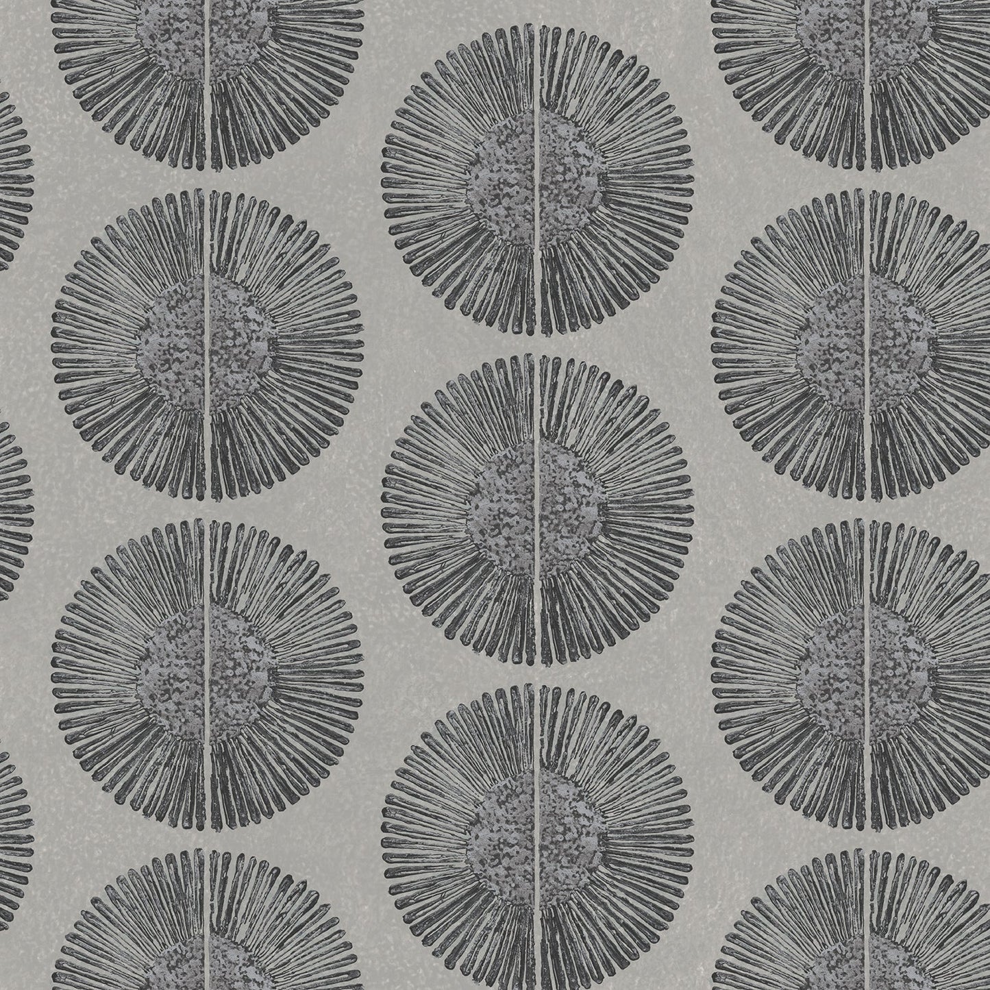 Bazaar Tribal Circles Wallpaper - Beige / Black - Galerie - G78330Wallpaper199