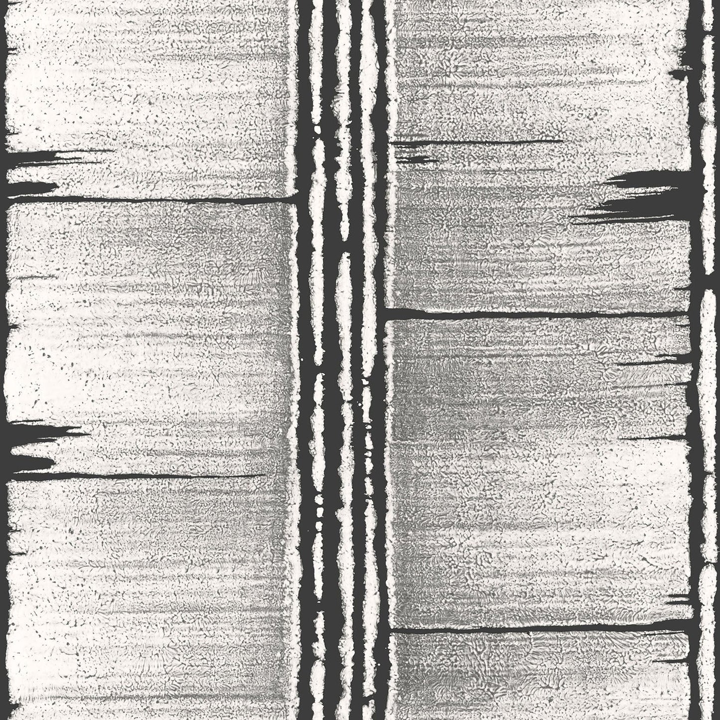 Bazaar Tribal Panels Wallpaper - Grey / Black - Galerie - G78283Wallpaper199