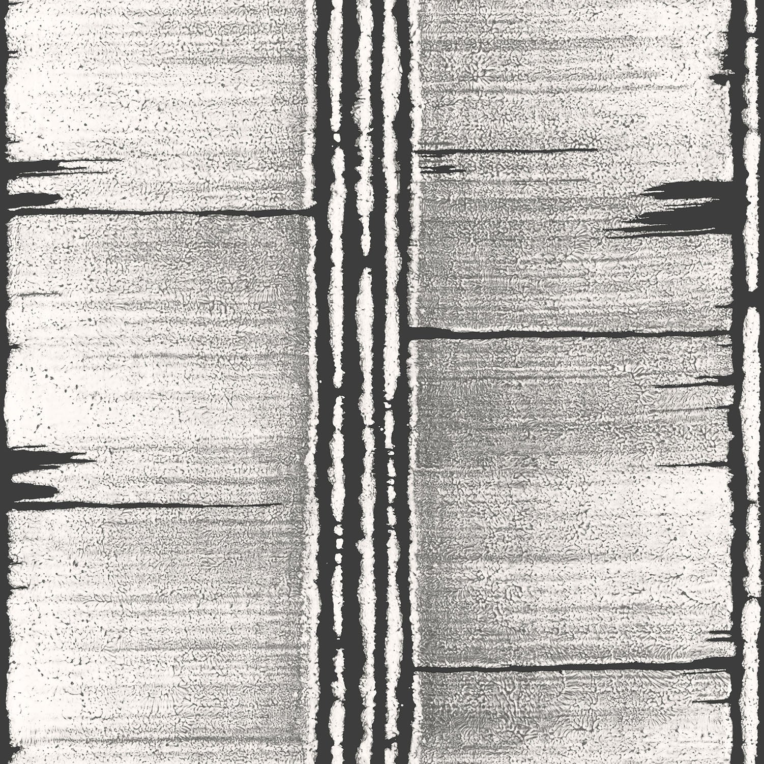 Bazaar Tribal Panels Wallpaper - Grey / Black - Galerie - G78283Wallpaper199