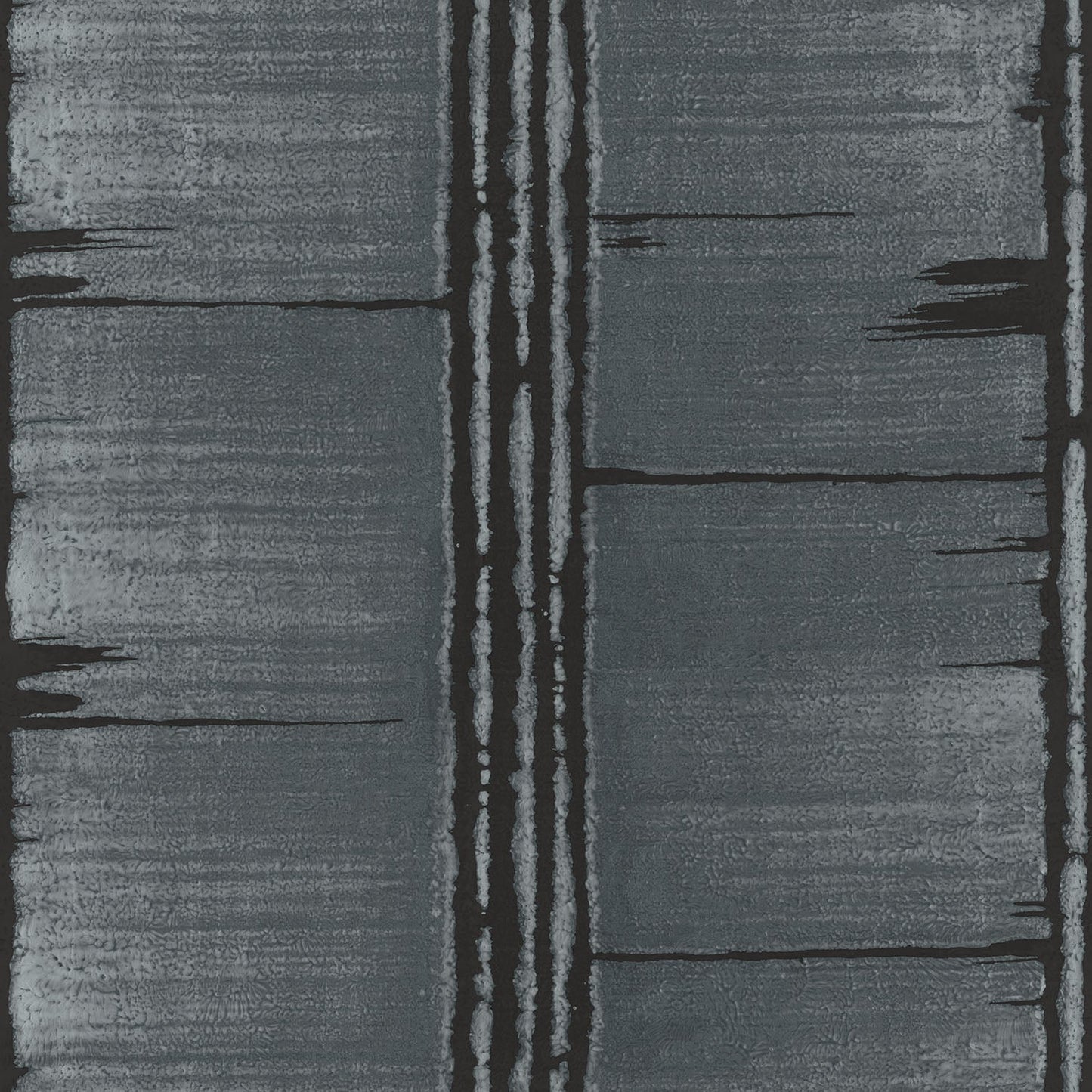Bazaar Tribal Panels Wallpaper - Metallic Blue - Galerie - G78284Wallpaper199
