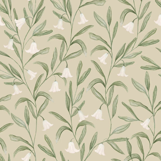 Bell Meadow Wallpaper - Hazel - Voyage Maison - BELLMEA/WPO/HAZWallpaper199