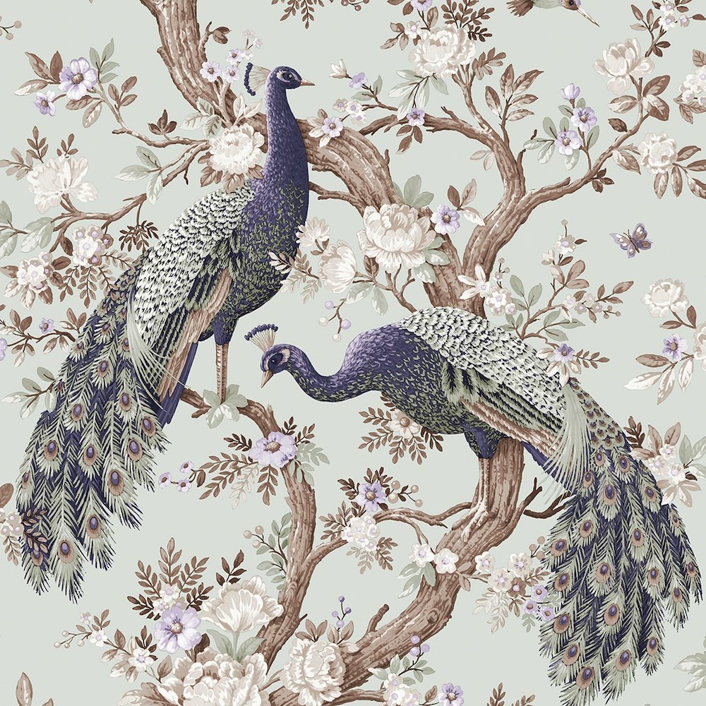 Belvedere Wallpaper - Duck Egg - Laura Ashley - 113398Wallpaper199
