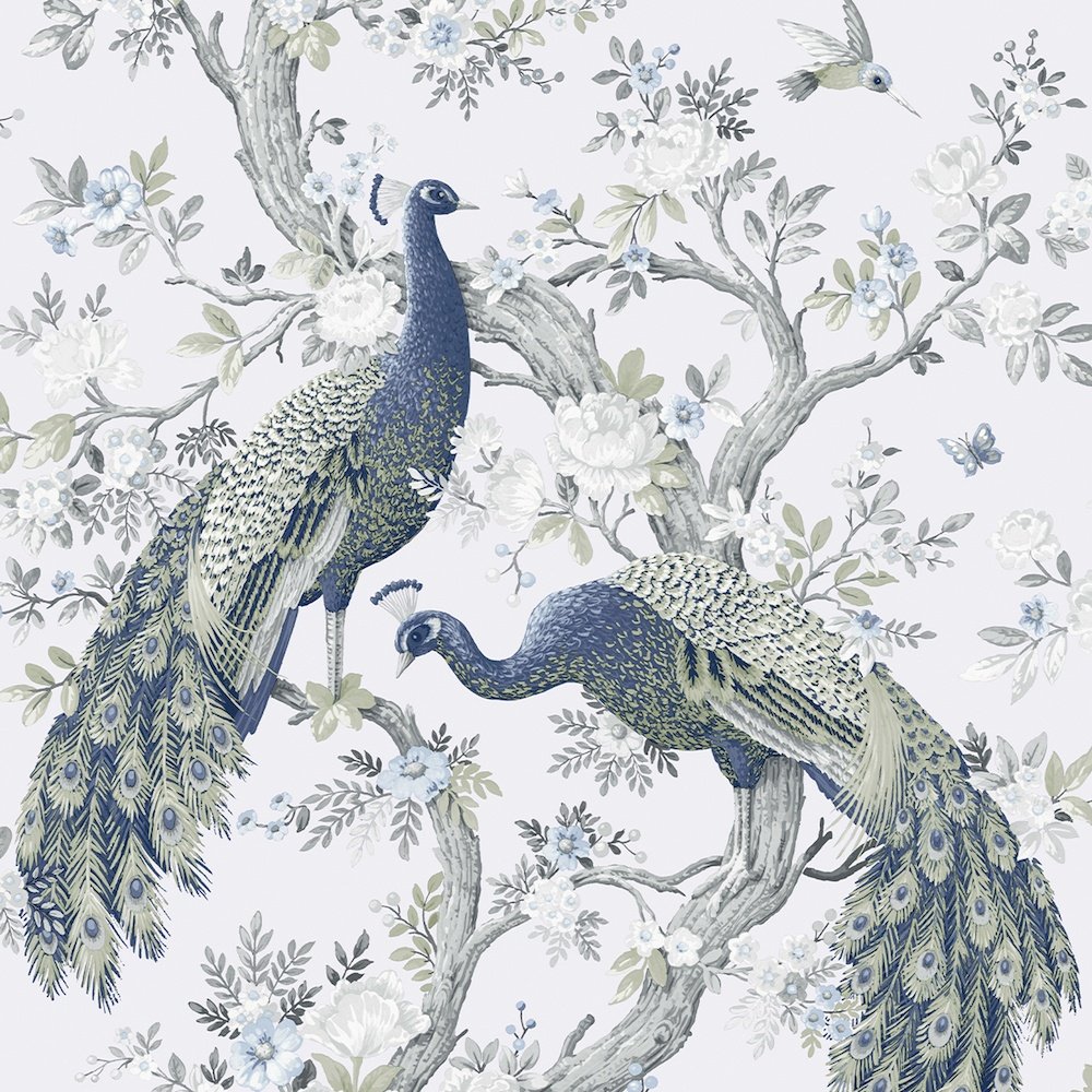 Belvedere Wallpaper - Midnight - Laura Ashley - 113397Wallpaper199