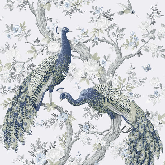 Belvedere Wallpaper - Midnight - Laura Ashley - 113397Wallpaper199