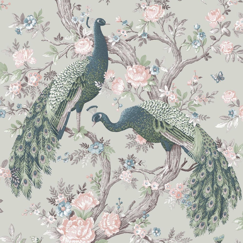 Belvedere Wallpaper - Sage Green - Laura Ashley - 130113Wallpaper199