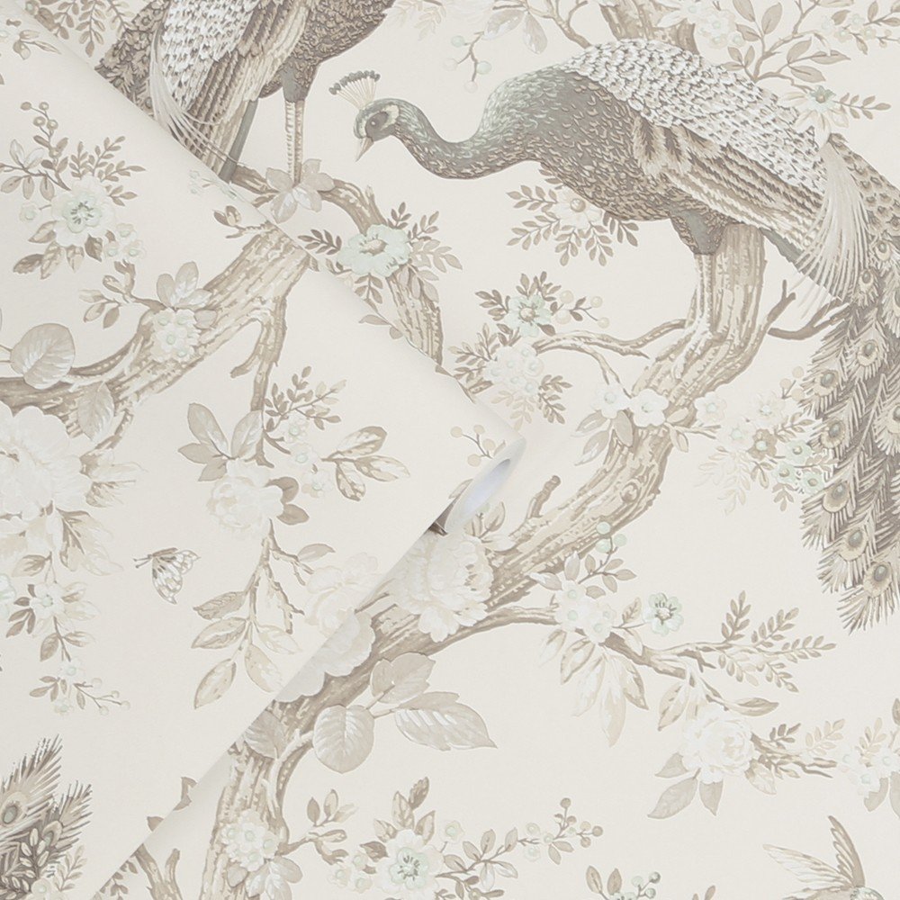 Belvedere Wallpaper - Soft Truffle - Laura Ashley - 113399Wallpaper199