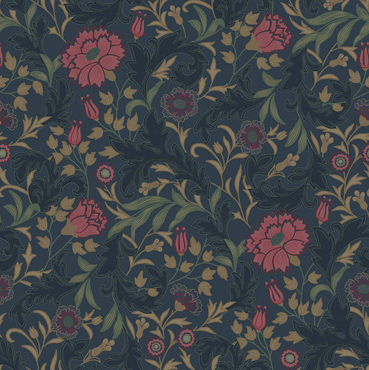 Bilbury Wallpaper - Navy - Holden Décor - 36304Wallpaper199