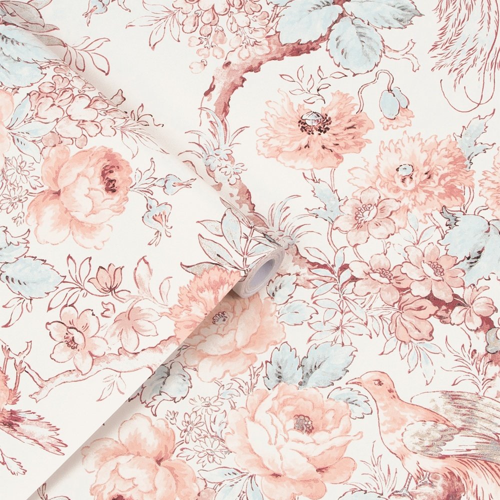 Birtle Wallpaper - Blush - Laura Ashley - 115269Wallpaper199