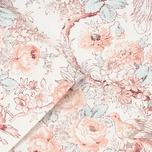 Birtle Wallpaper - Blush - Laura Ashley - 115269Wallpaper199