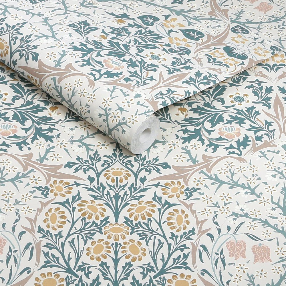 Blackthorn Wallpaper - Daydream - 140505 - William MorrisWallpaper199