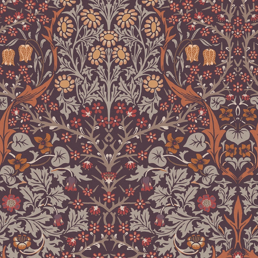 Blackthorn Wallpaper - Plum - 124249 - William Morris AHWallpaper199