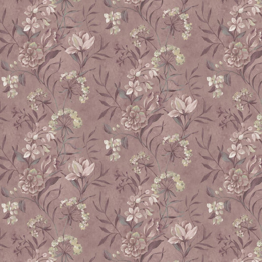 Blairmore Floral Wallpaper - Grape - Laura Ashley - 140325Wallpaper199