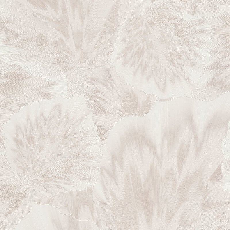 Bliss Abstract Leaf Metallic Wallpaper - Cream - Erismann - 10402 - 14Wallpaper199