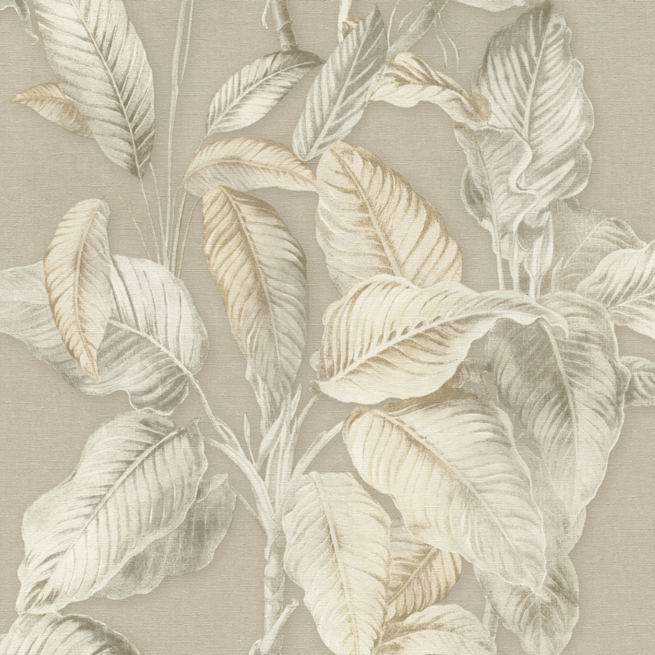 Boho Palm Wallpaper - Neutral - Rasch - 571455Wallpaper199
