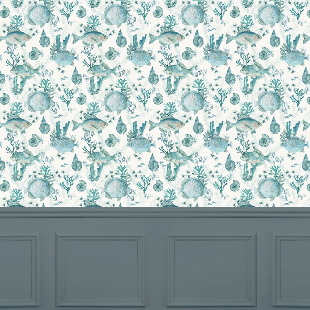 Bollu Wallpaper - Seamist - Voyage Maison - BOLLU/WPO/SEAWallpaper199