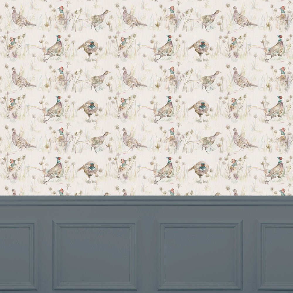 Bowmont Wallpaper - Pheasant - Voyage Maison - BOWMONT/WPO/PHEWallpaper199