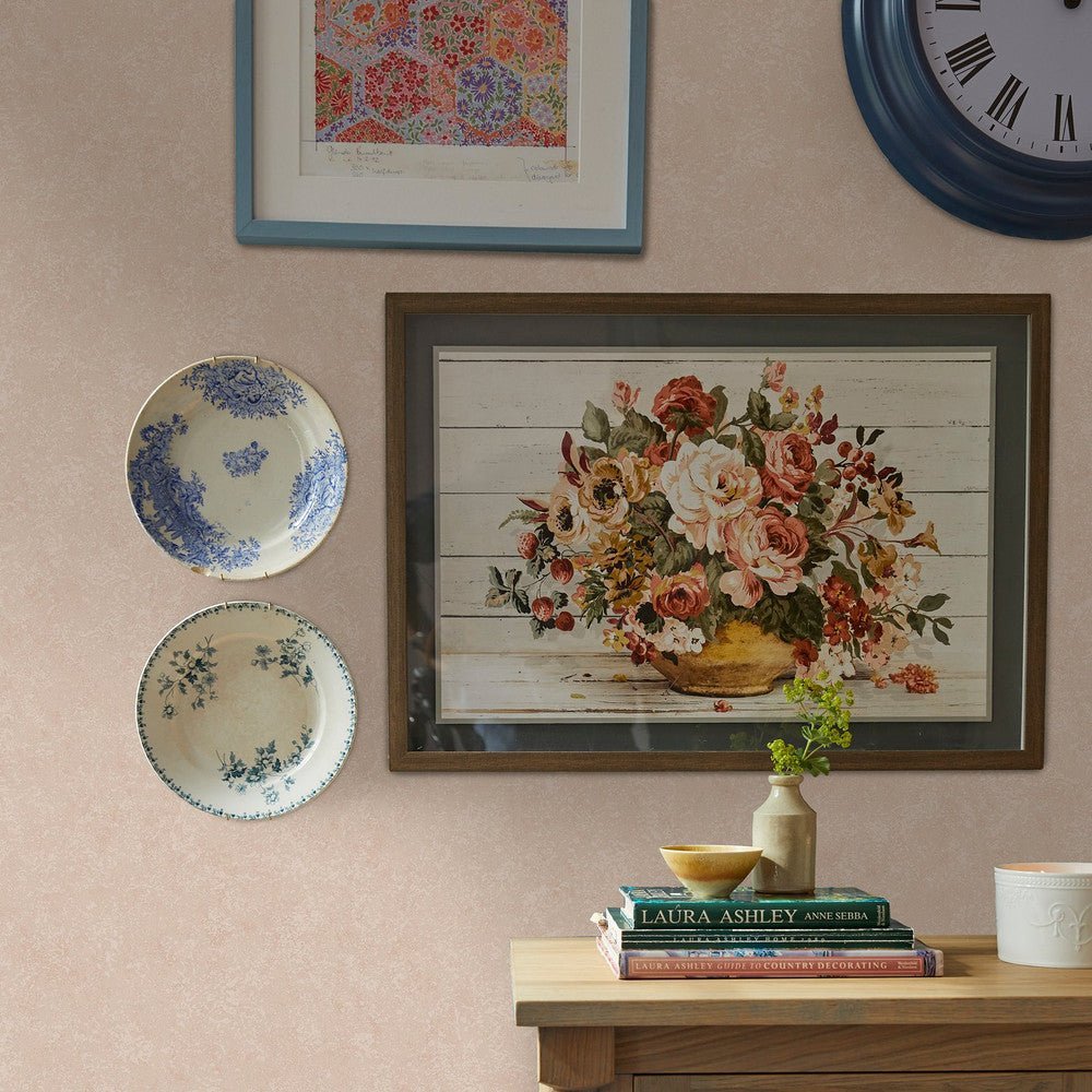 Brindley Wallpaper - Plaster Pink - Laura Ashley - 122755Wallpaper199